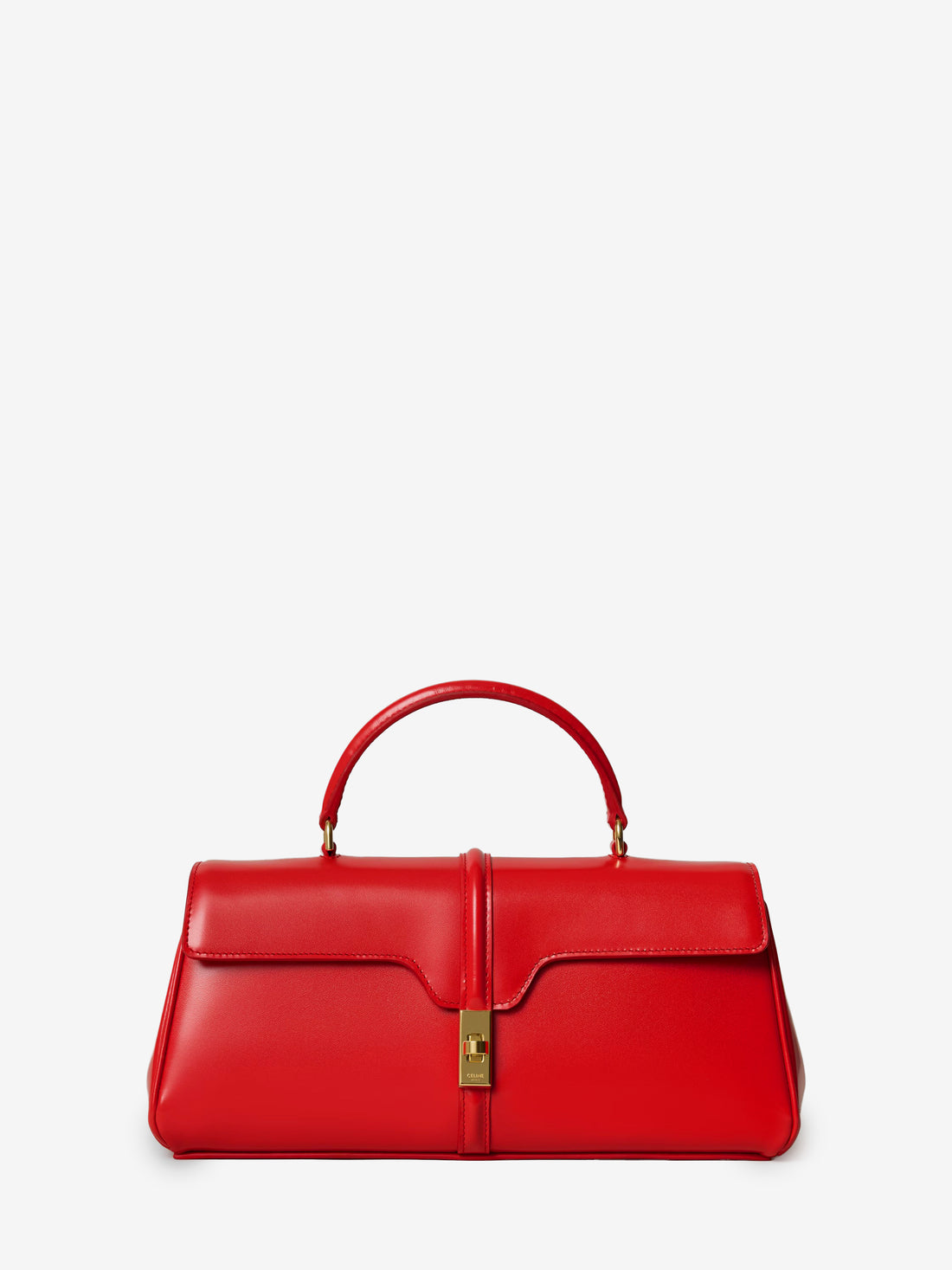CELINE OS le 16 side-to-side bag in ultra red