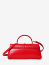 le 16 side-to-side bag in ultra red