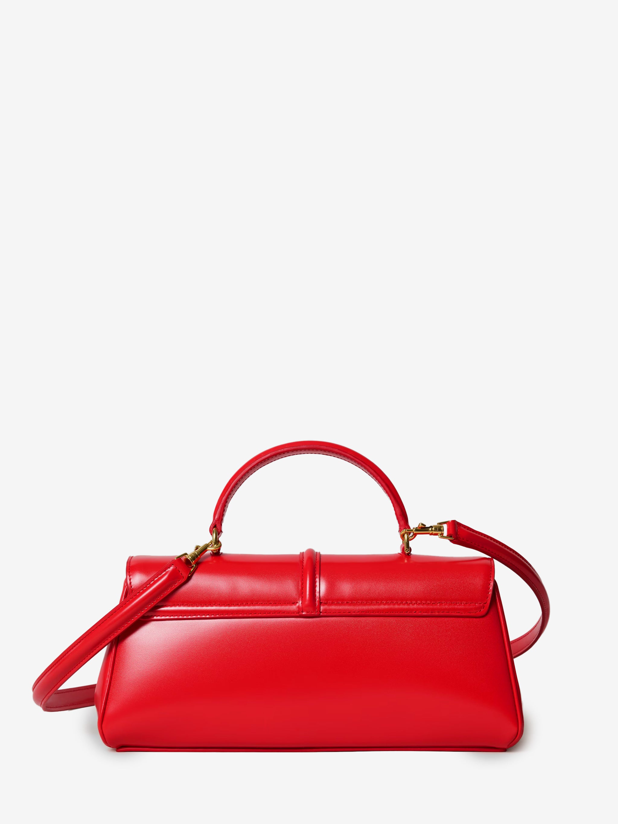 le 16 side-to-side bag in ultra red