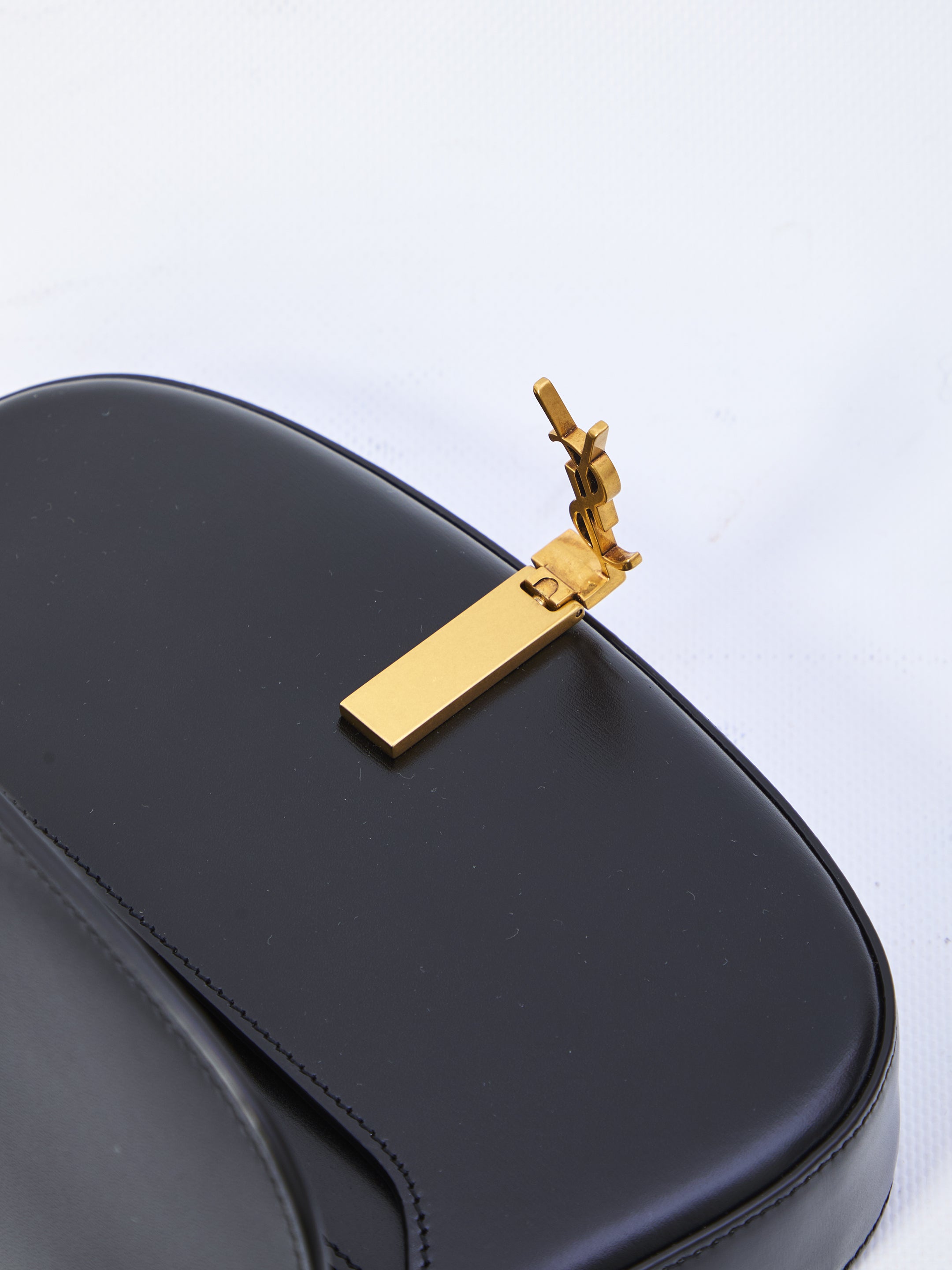 SAINT LAURENT OS voltaire mini bag in box leather