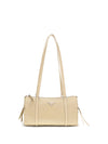 large re-nylon and saffiano shoulder bag
