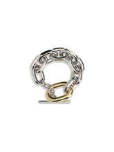 RABANNE OS xl link bi-color bracelet