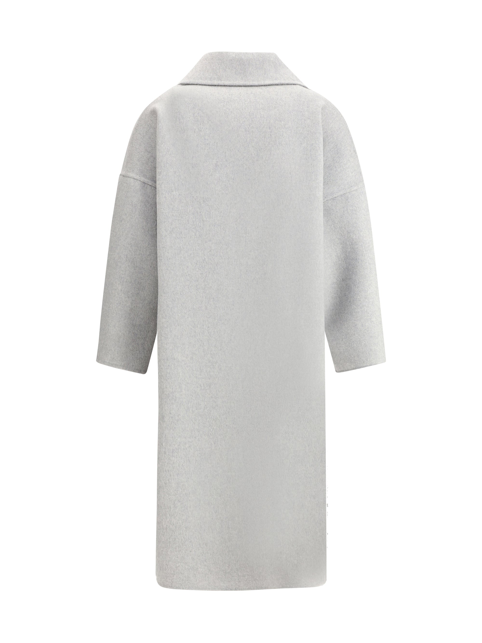 double-breasted long coat