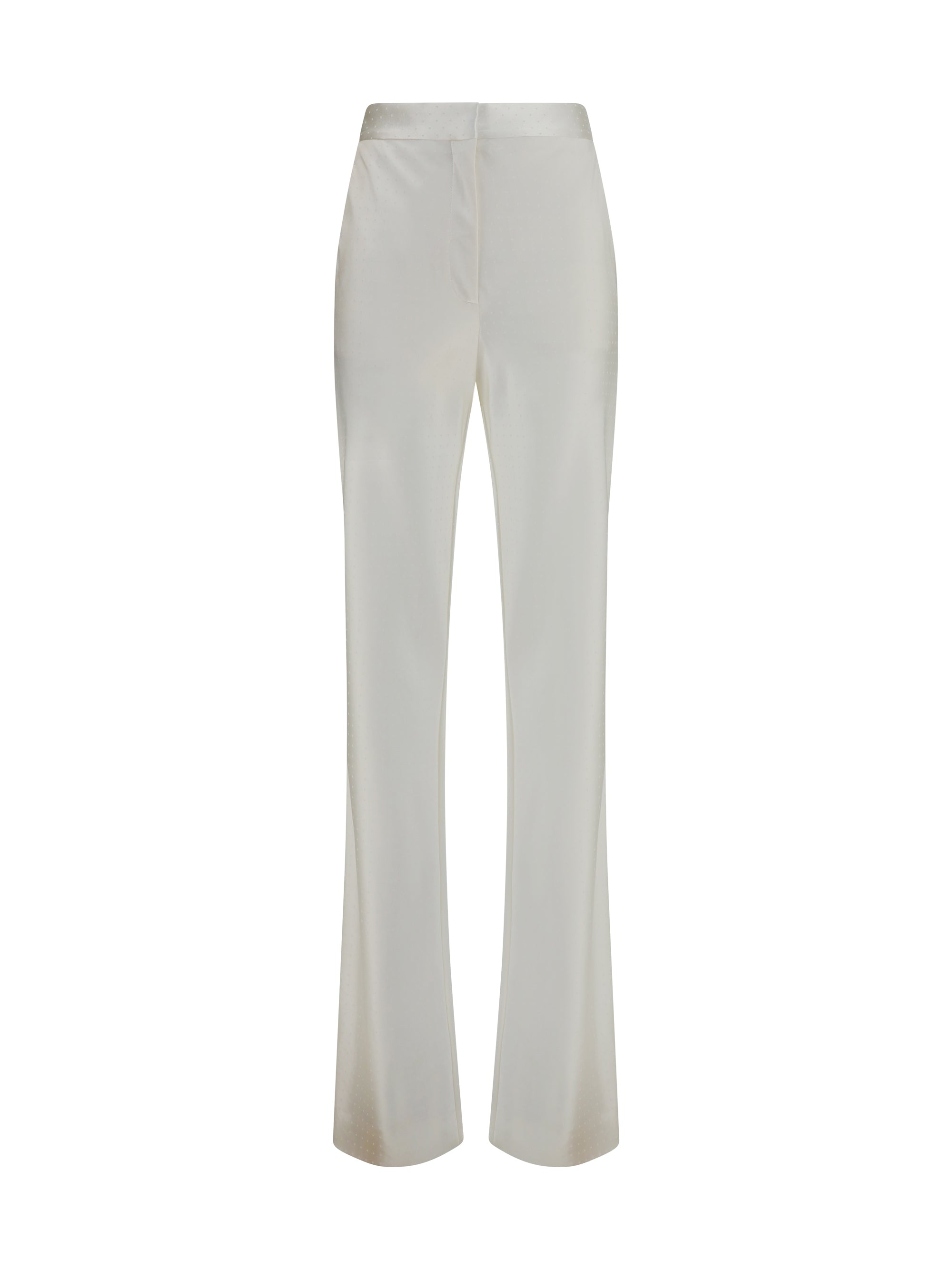 bias-cut polka-dot pants