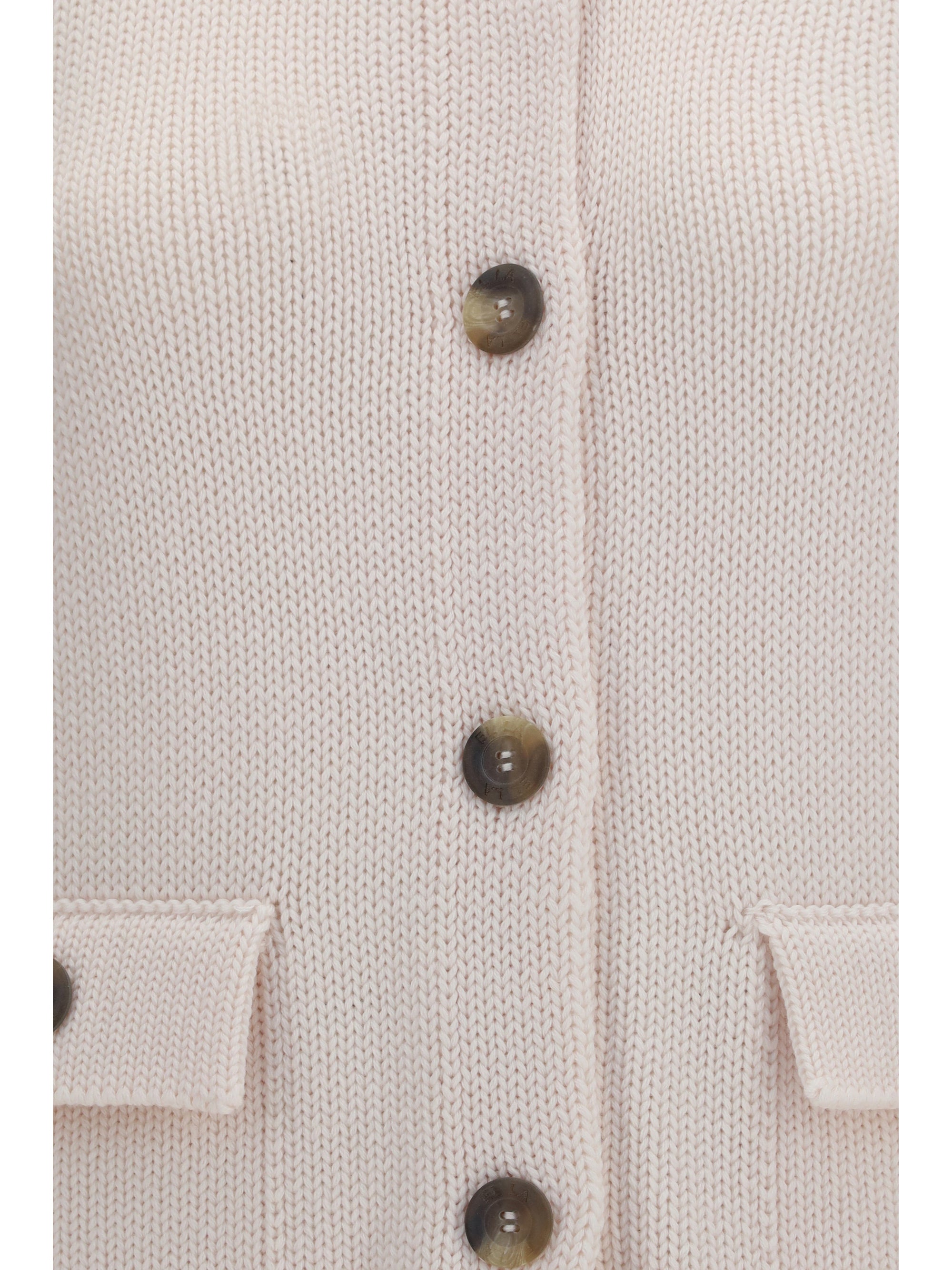 high neck cardigan