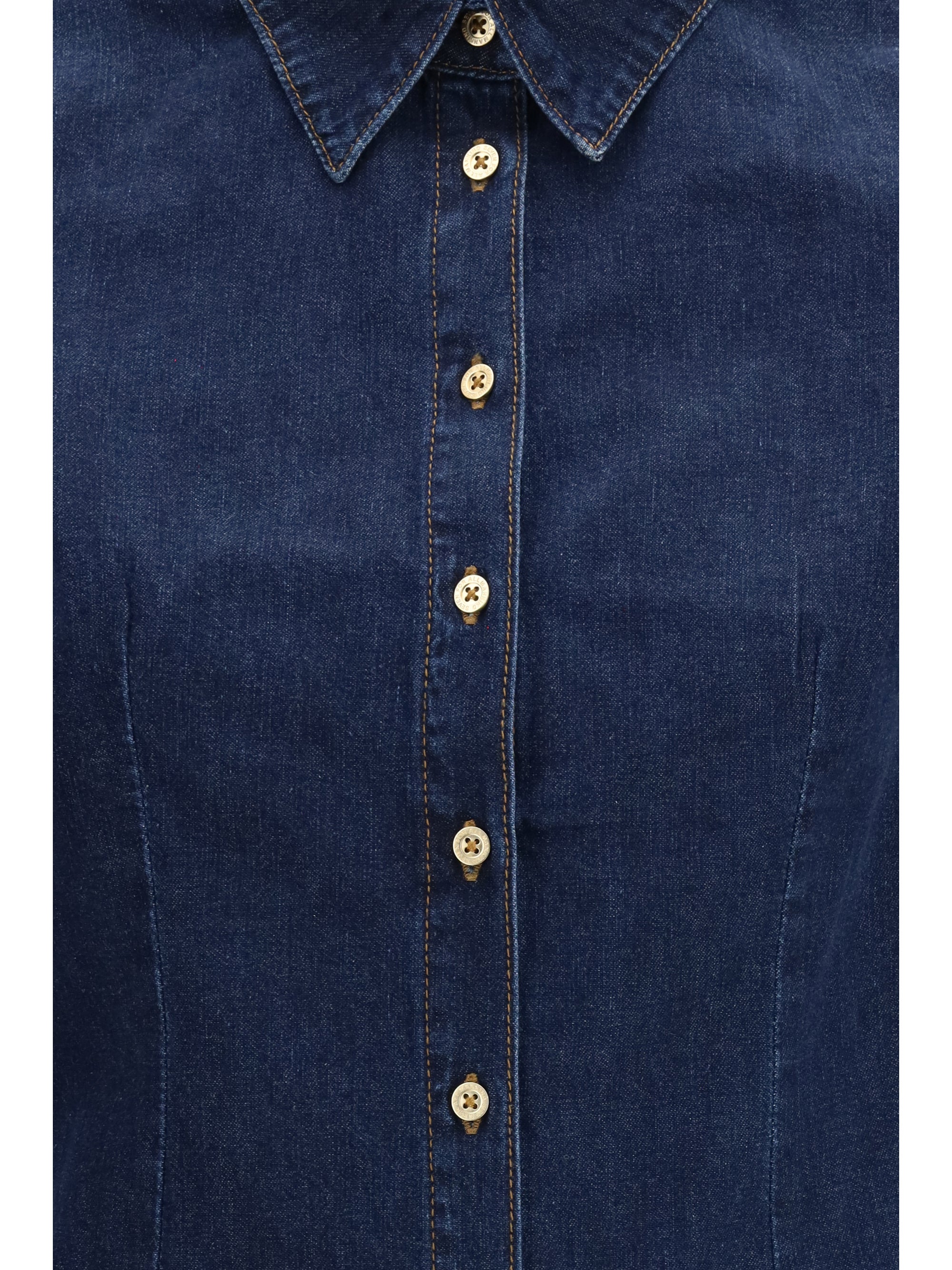 7FOR L denim shirt