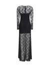 long lace dress
