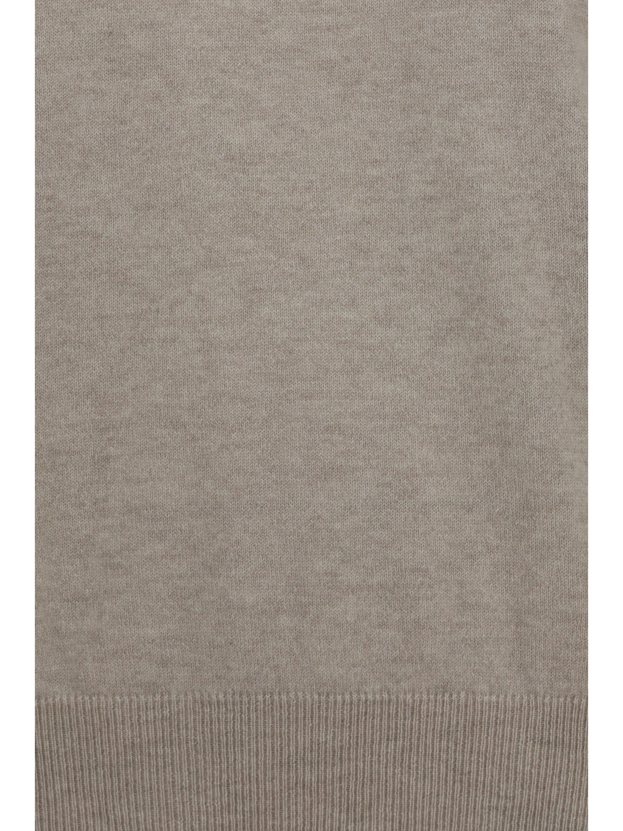cashmere sweater with monili chain