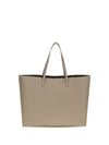 medium roll roman leather shopping bag