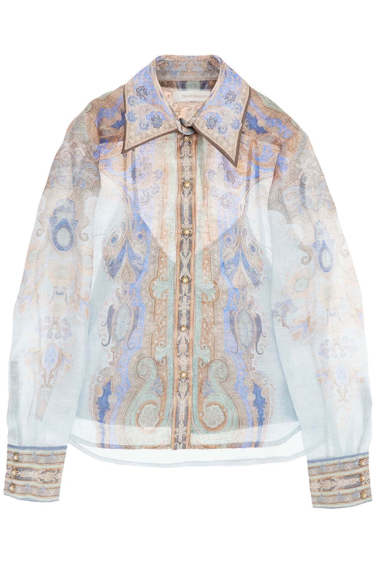 eden paisley print shirt