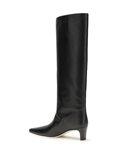 STAUD 36.5 wally leather high boots