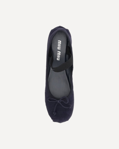 suede ballerinas