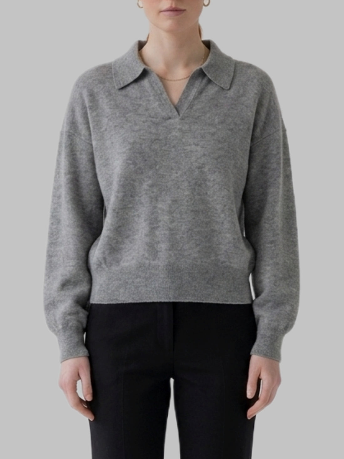 LISA YANG 01 sanderling katriel polo sweater 