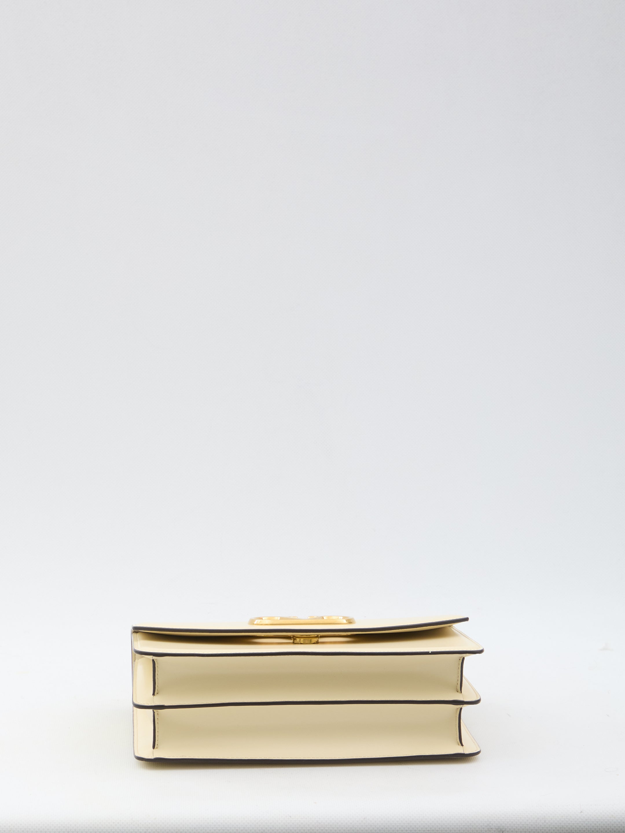 VALENTINO GARAVANI OS white vain shoulder bag 