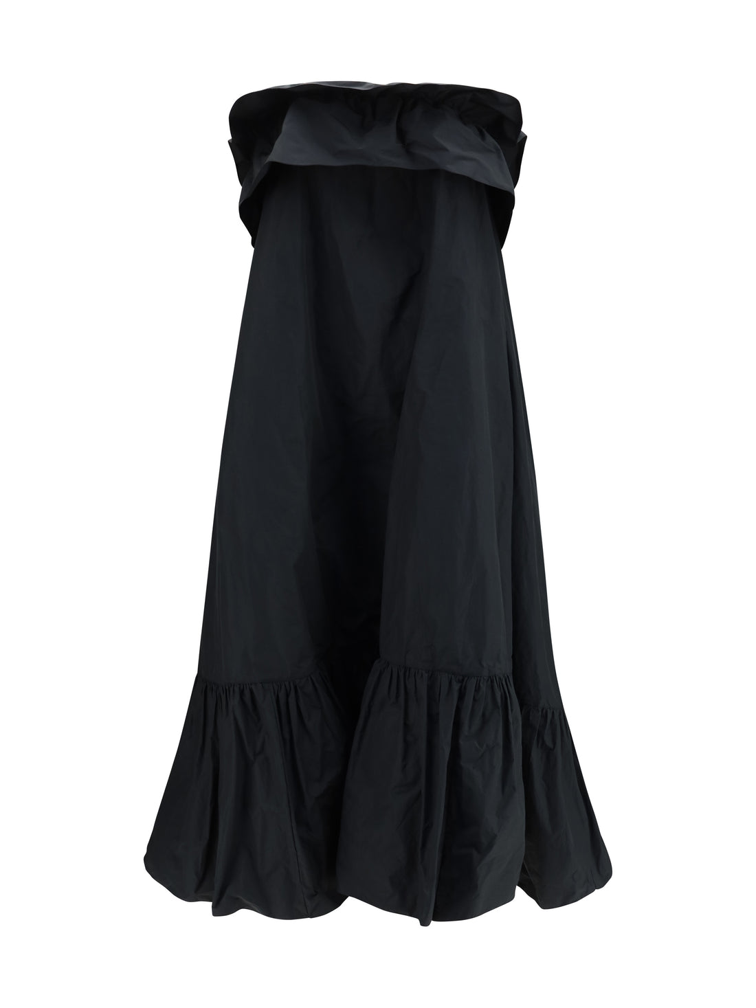 SAINT LAURENT 38 sleeveless country dress in technical canvas 