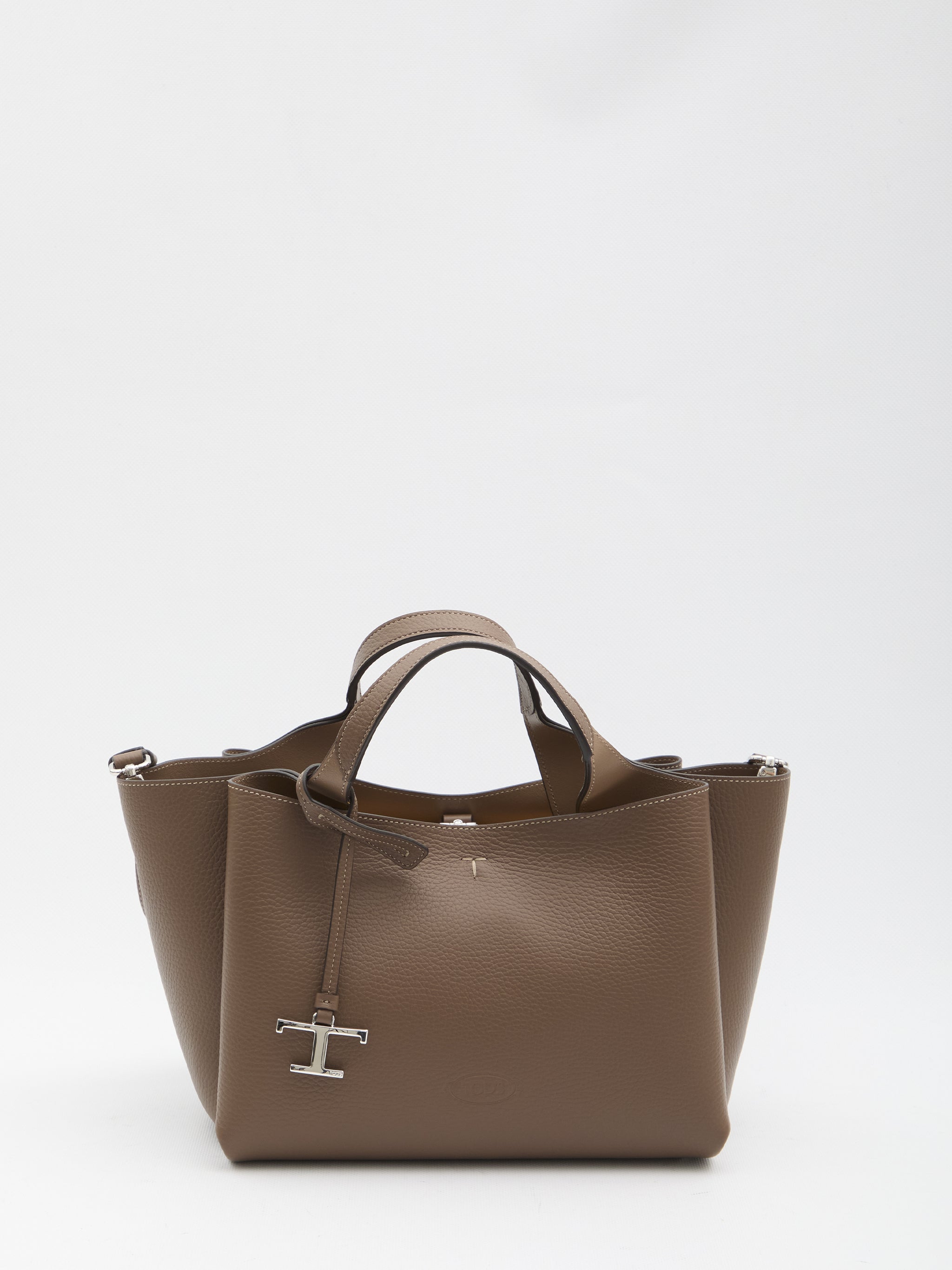 t timeless leather bag small