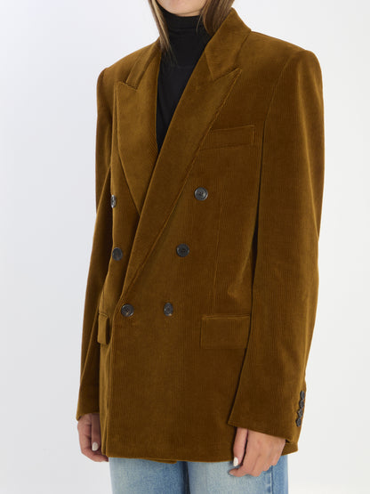 SAINT LAURENT 40 corduroy jacket