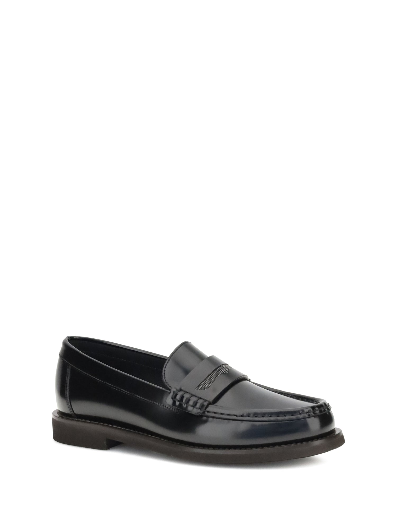 BRUNELLO CUCINELLI 36 leather loafers
