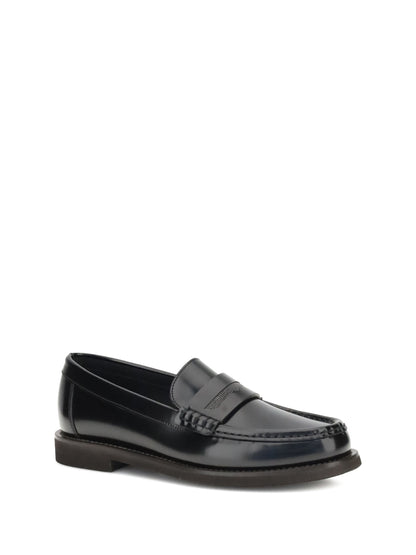 BRUNELLO CUCINELLI 36 leather loafers