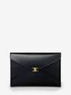 black envelope clutch