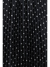 polka dot long dress