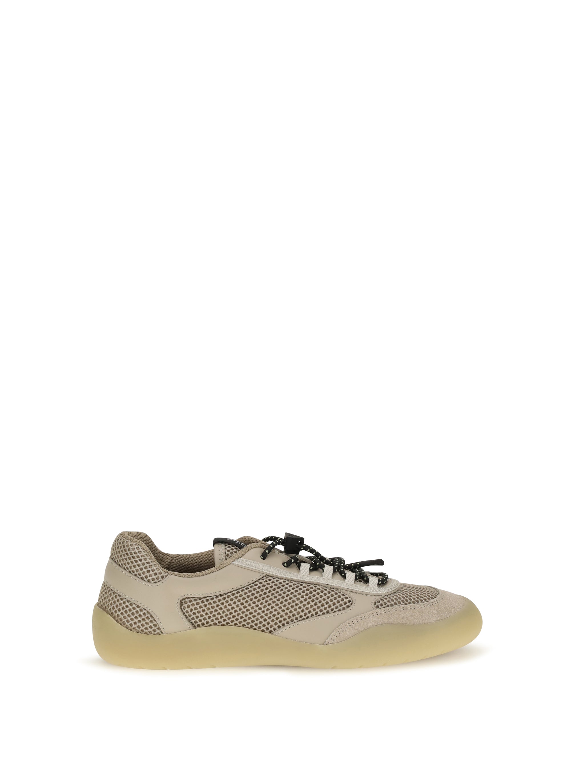 speedrock mesh and leather sneakers