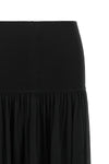 the zimmermann valiant long skirt defines a fluid silhouette through a play of