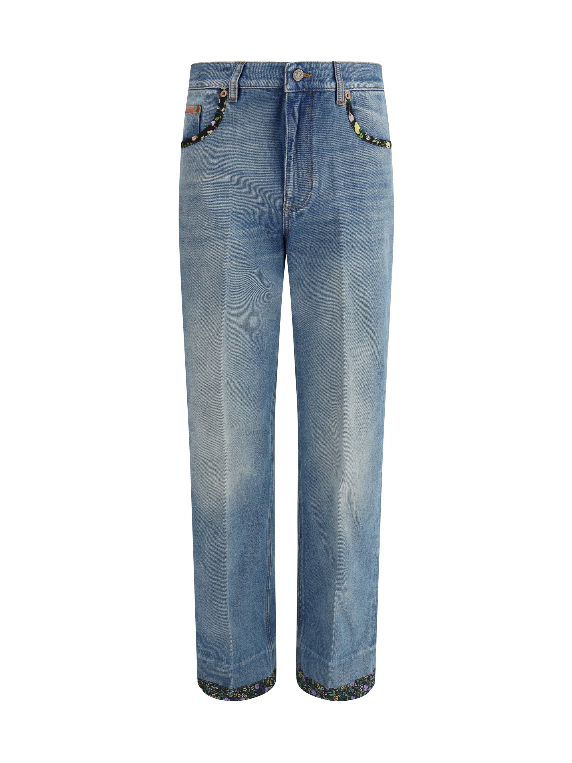 VALENTINO 29 jeans with floral details