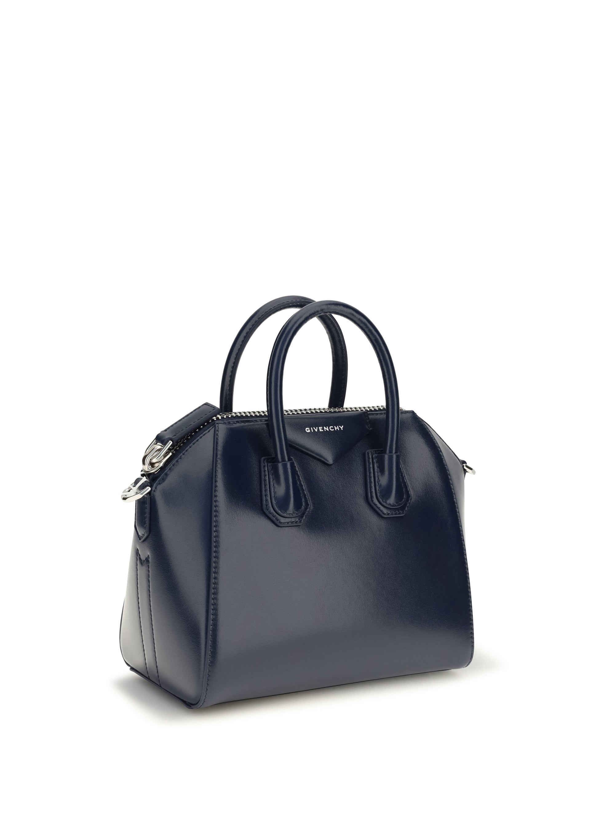 antigona mini leather handbag