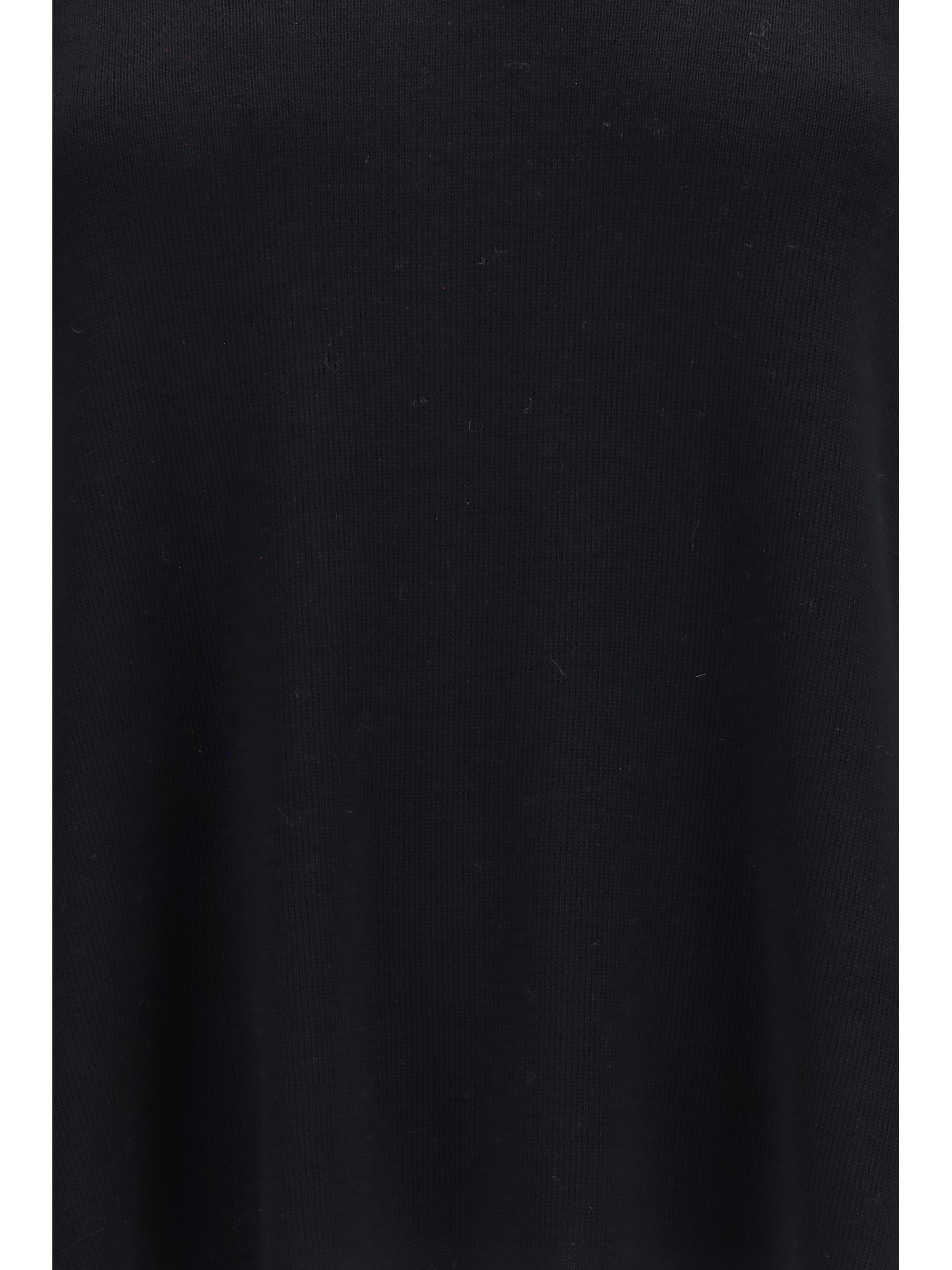 wool polo collar sweater