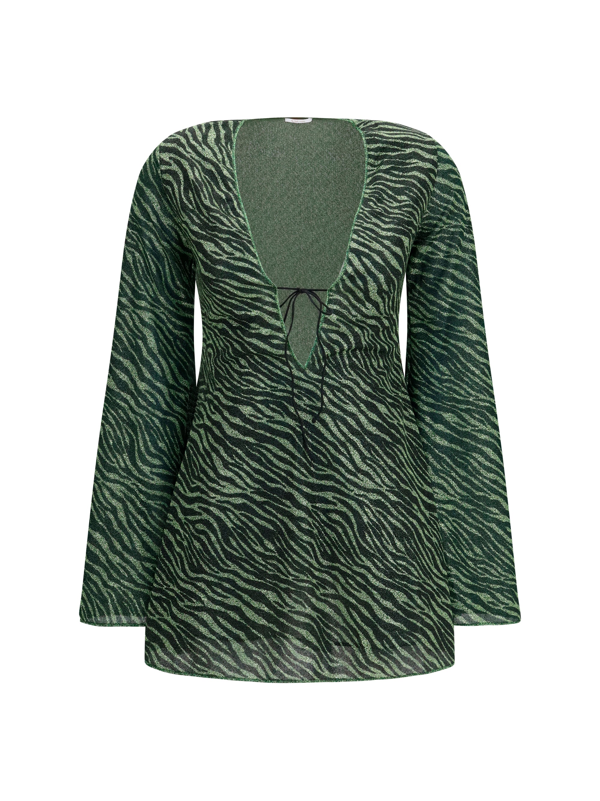 lumière animalier mini dress
