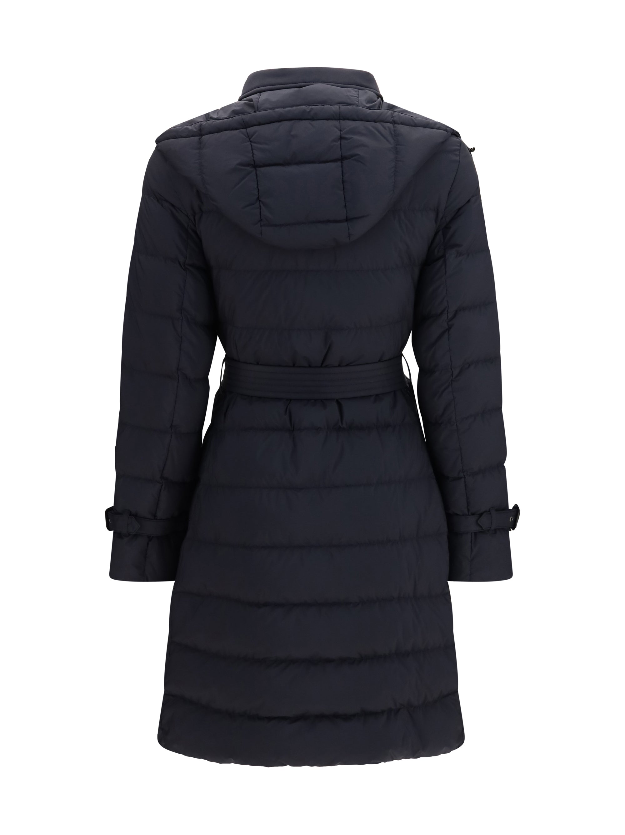 audley mid length nylon down jacket
