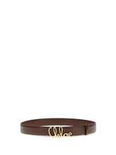 CHLOÉ L iconic leather belt