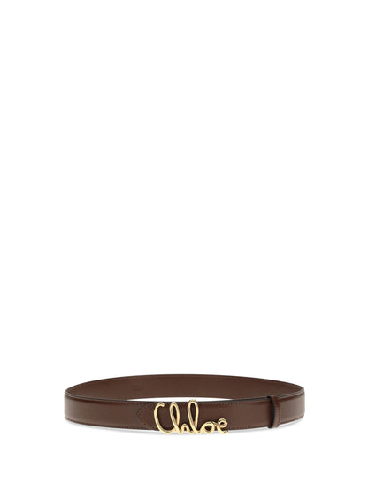 CHLOÉ L iconic leather belt