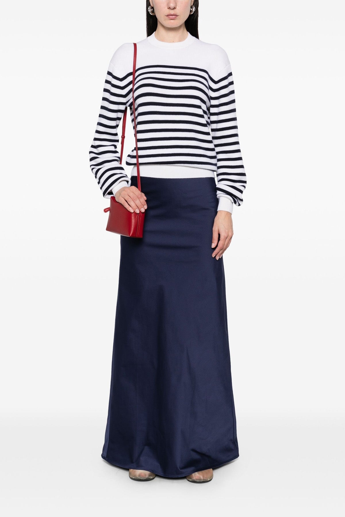 viola striped cashmere sweater