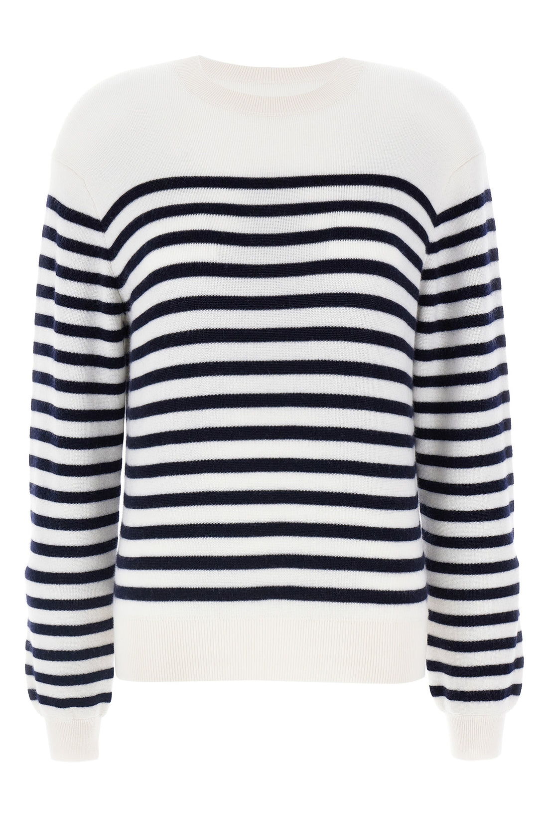 KHAITE S viola striped cashmere sweater