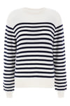 viola striped cashmere sweater