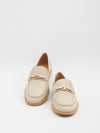 hammered leather loafers