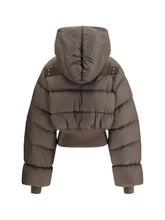 RICK OWENS 44 hooded down jacket