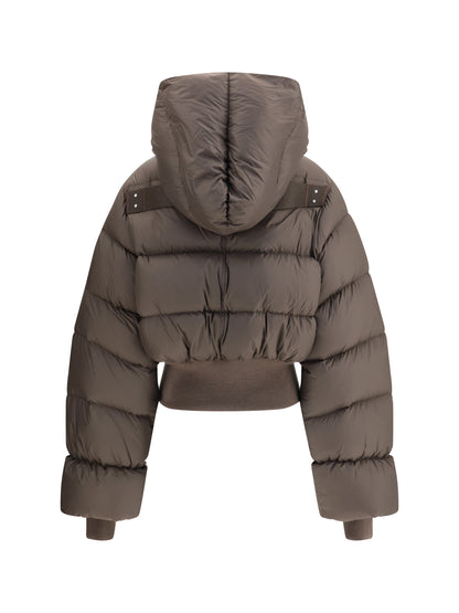 RICK OWENS 44 hooded down jacket