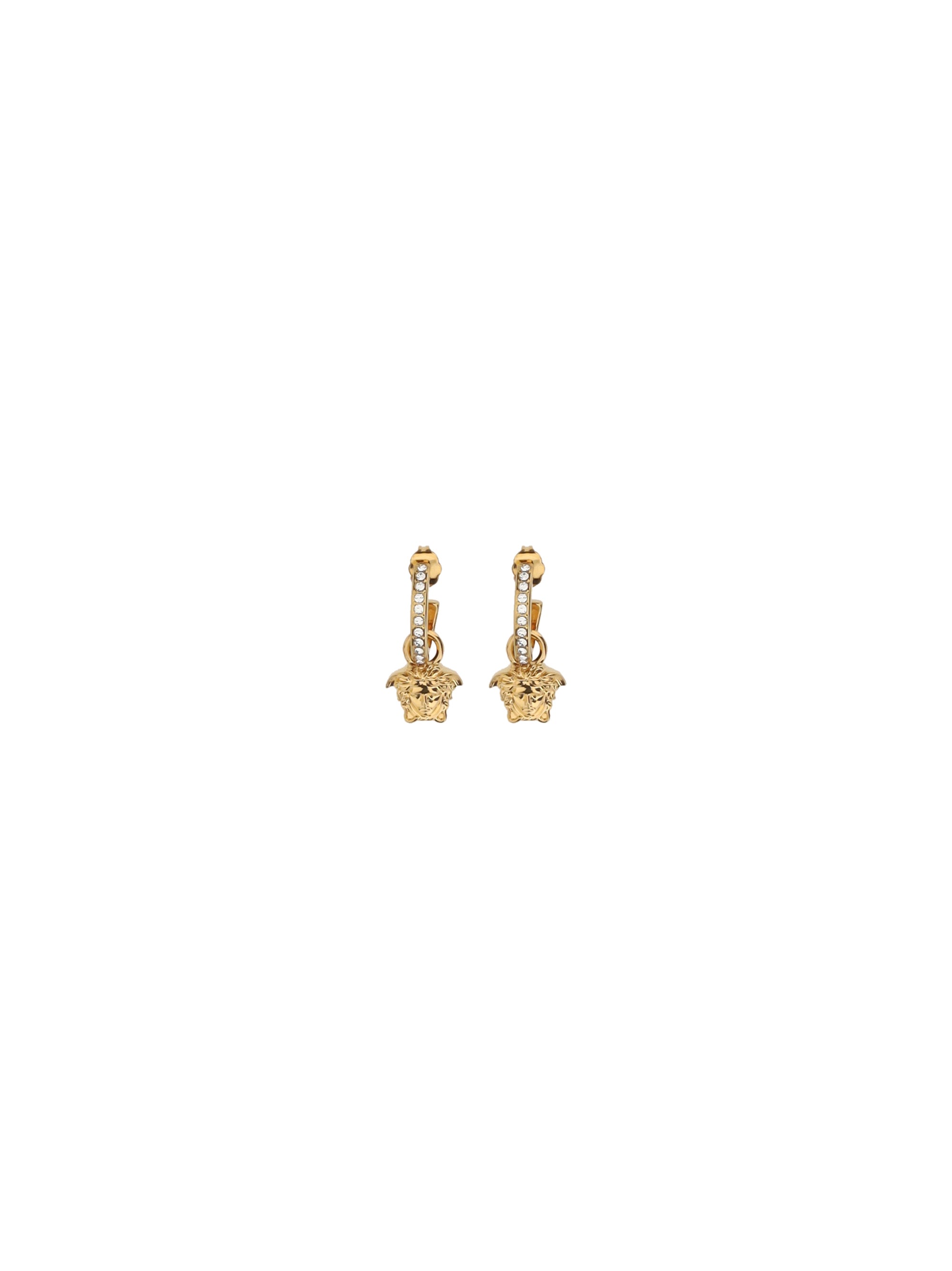 medusa head drop earrings