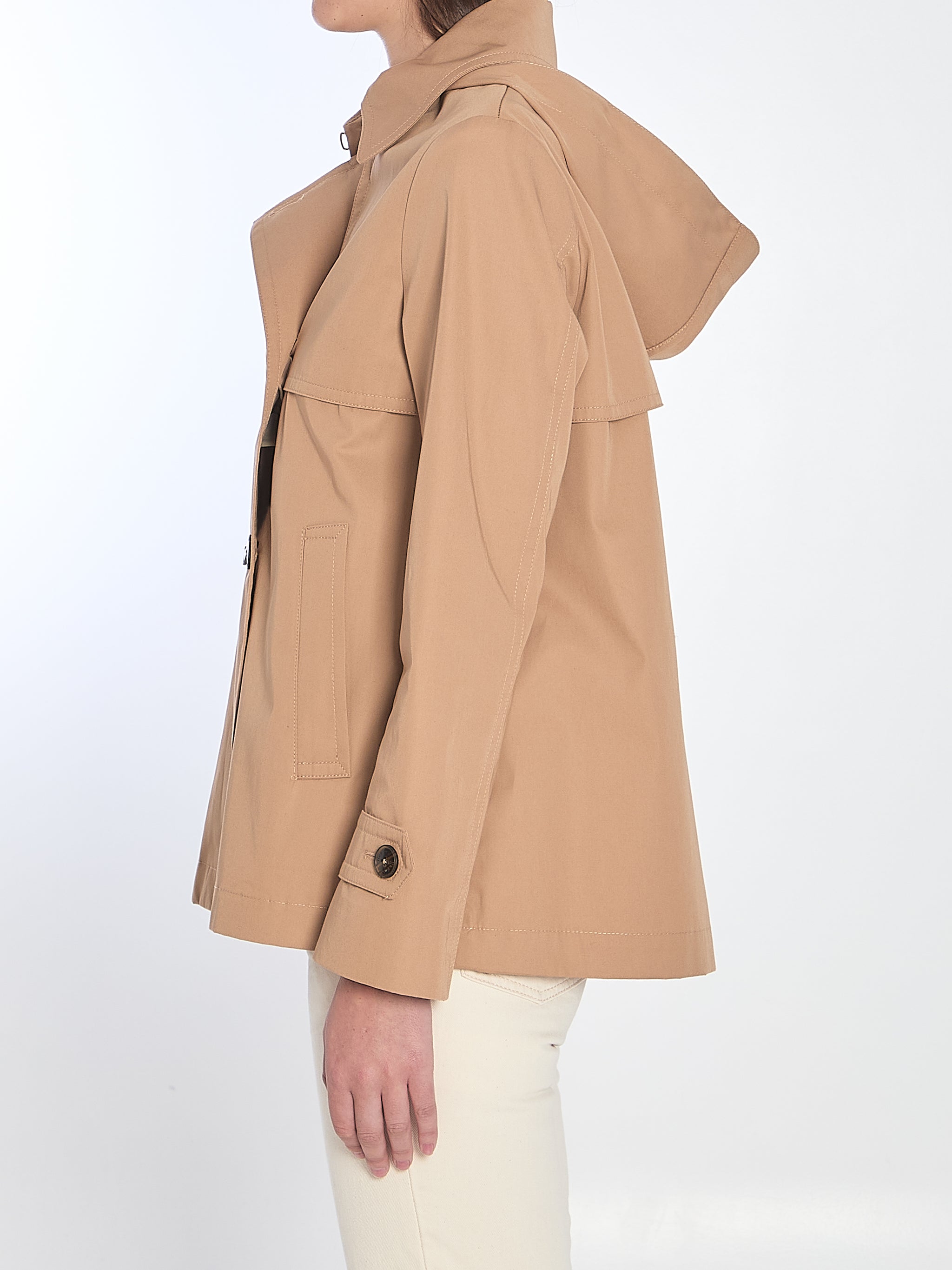 short trench coat