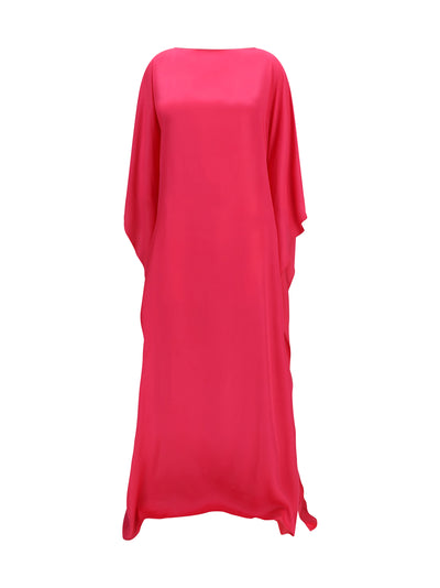 marta satin maxi dress