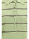 merino wool striped polo sweater