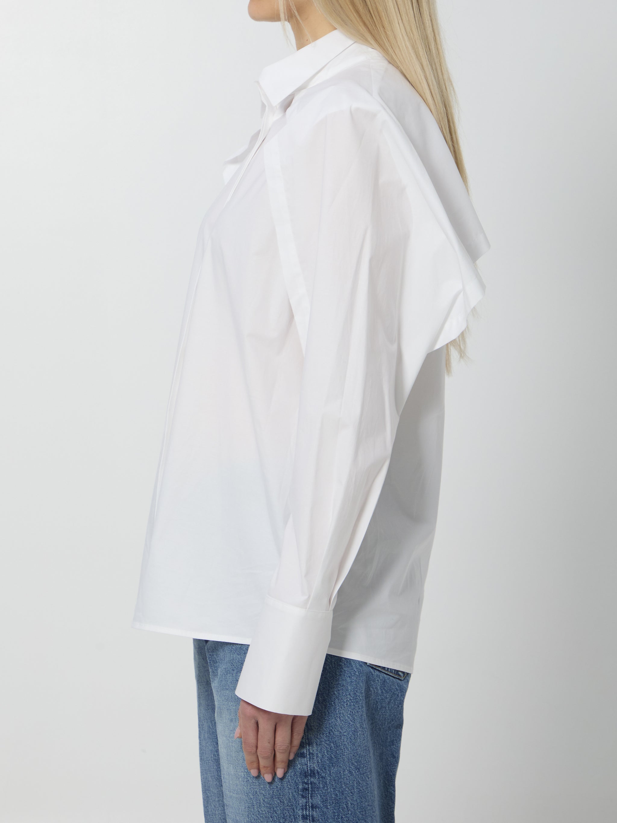 open sleeve shirt