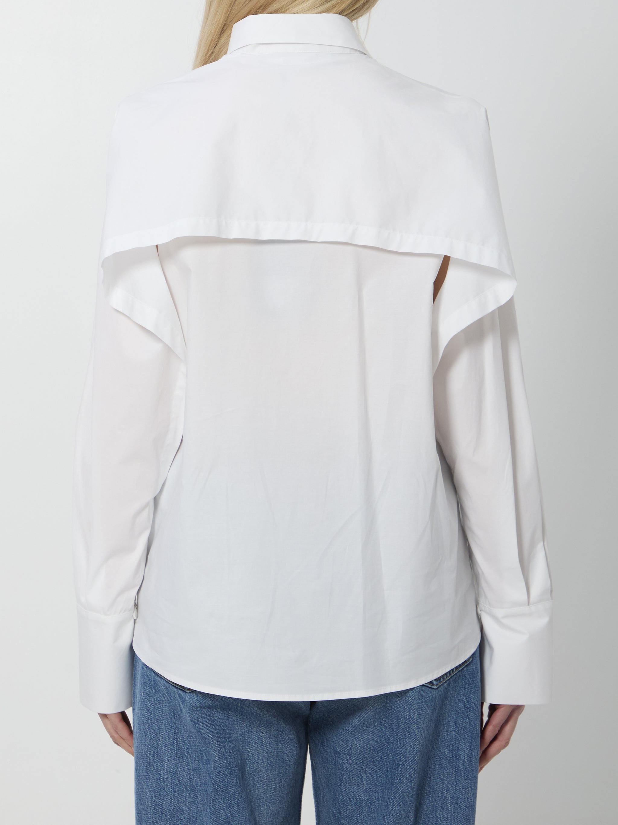 open sleeve shirt