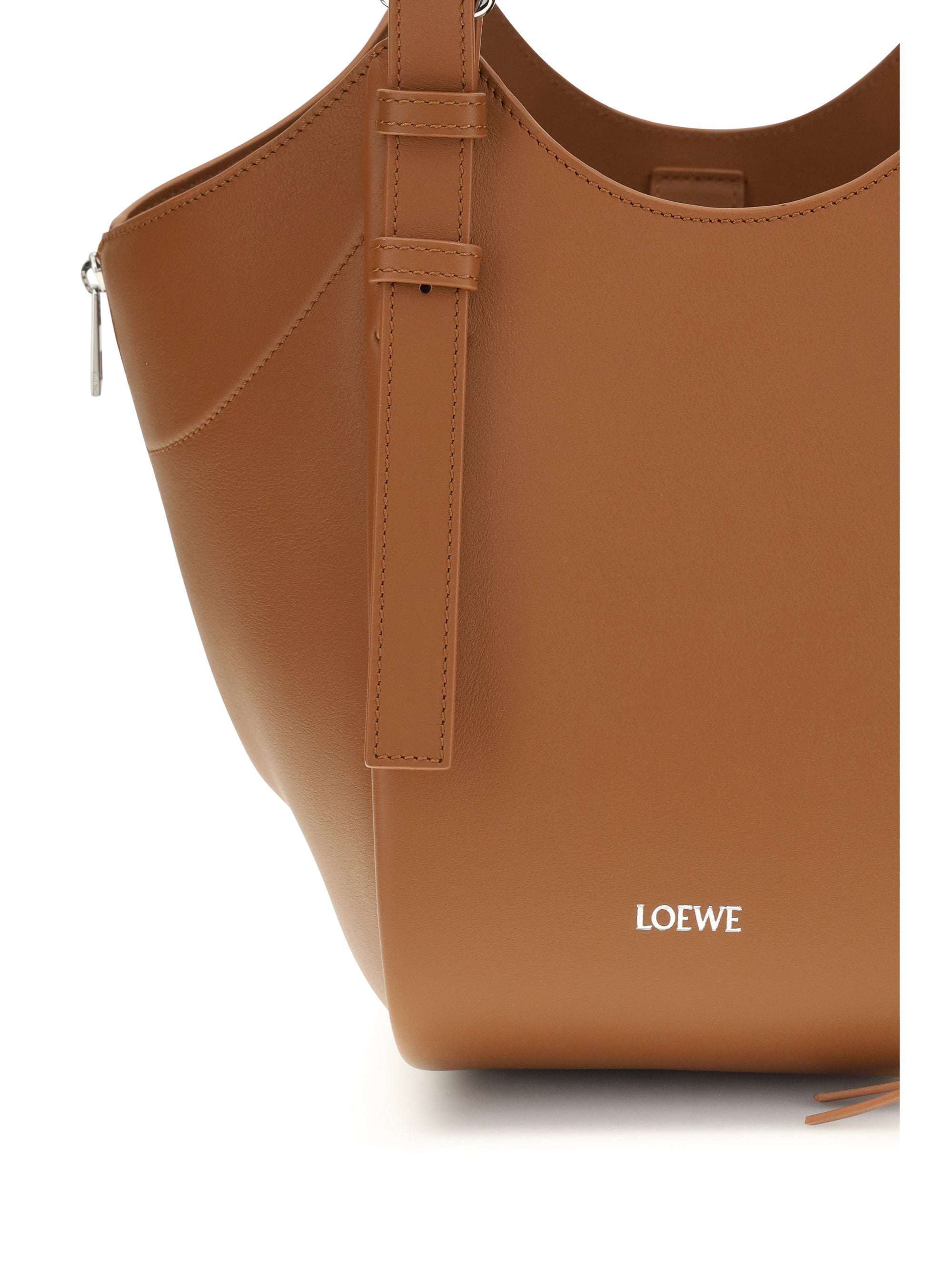 hammock flip leather handbag