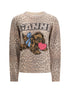 GANNI L puppy wool sweater 