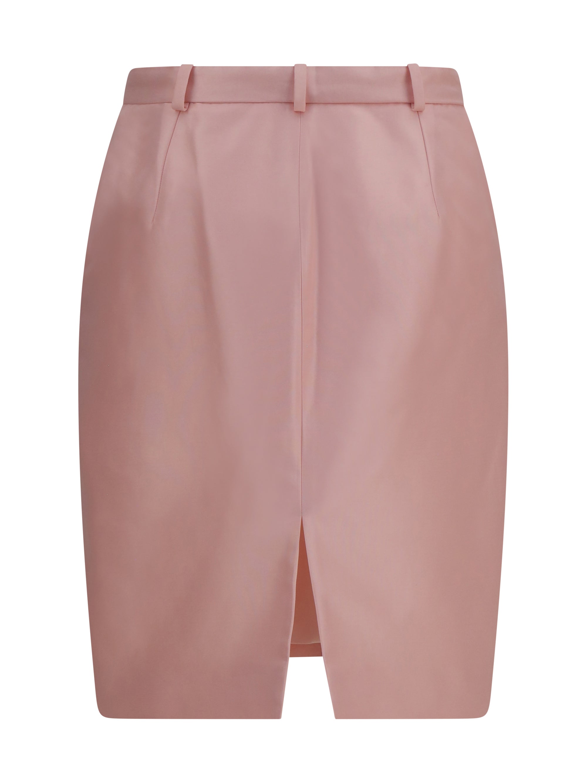 silk faille skirt
