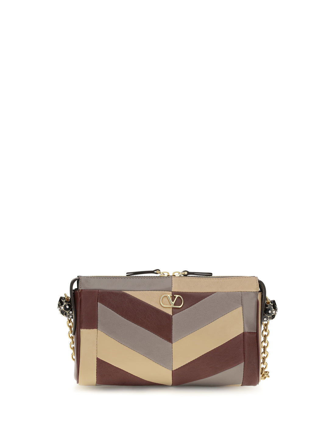 VALENTINO GARAVANI OS small panthea chevron nappa shoulder bag